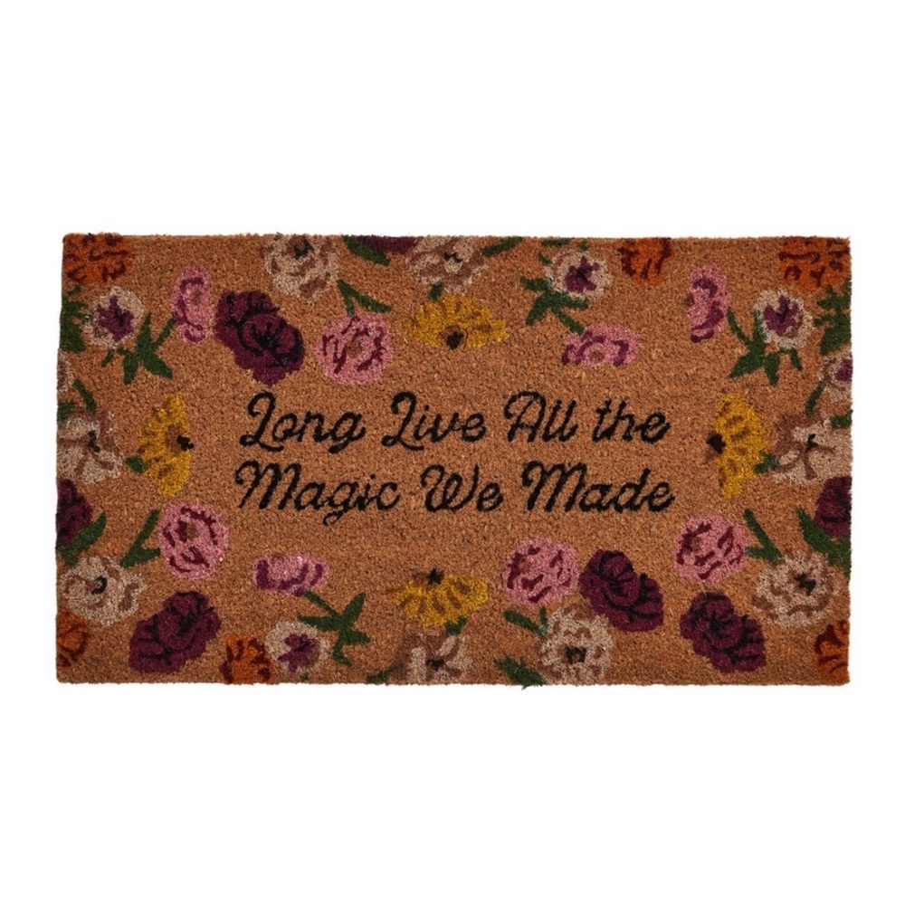 Taylor Swift - Long Live All The Magic We Made Acoustic Piano Door Mat